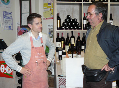 Vincent Damestoy conseille un client