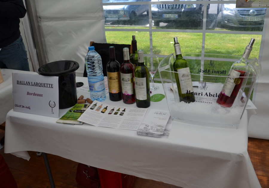 stand Château Ballan-Larquette aux Pentedocks à Biarritz au Cellier des Docks
