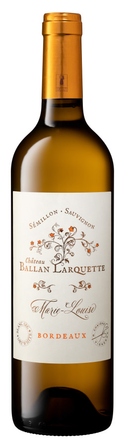 Cuvée Marie-Louise Château Ballan-Larquette Bordeaux blanc